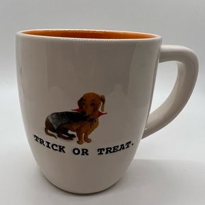 Halloween Dog Mug Rae Dunn trick or treat